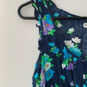 Dainty Flowered Babydoll Tank Top